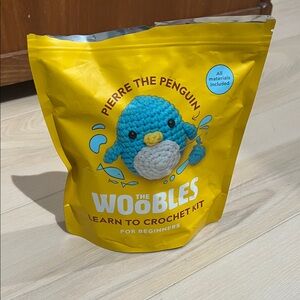 The Woobles Crochet Kit - Pierre the Penguin
